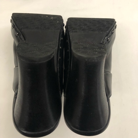 DANSKO Sz 40 Leather Heel Clog Mules - Picture 14 of 14